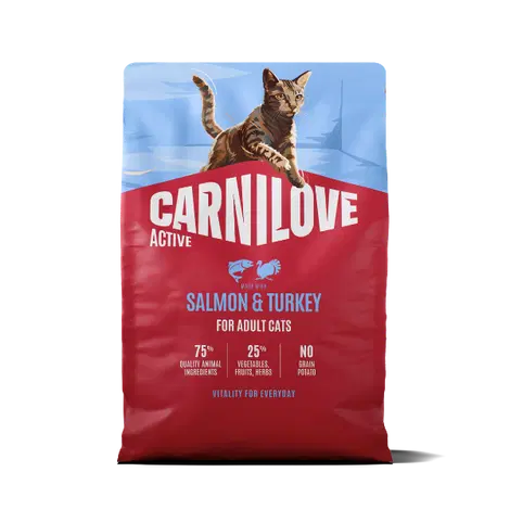Carnilove Salmon & Turkey Grain Free Dry Cat Food