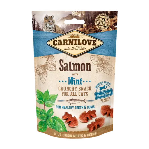 Carnilove Salmon And Mint Treats 50g