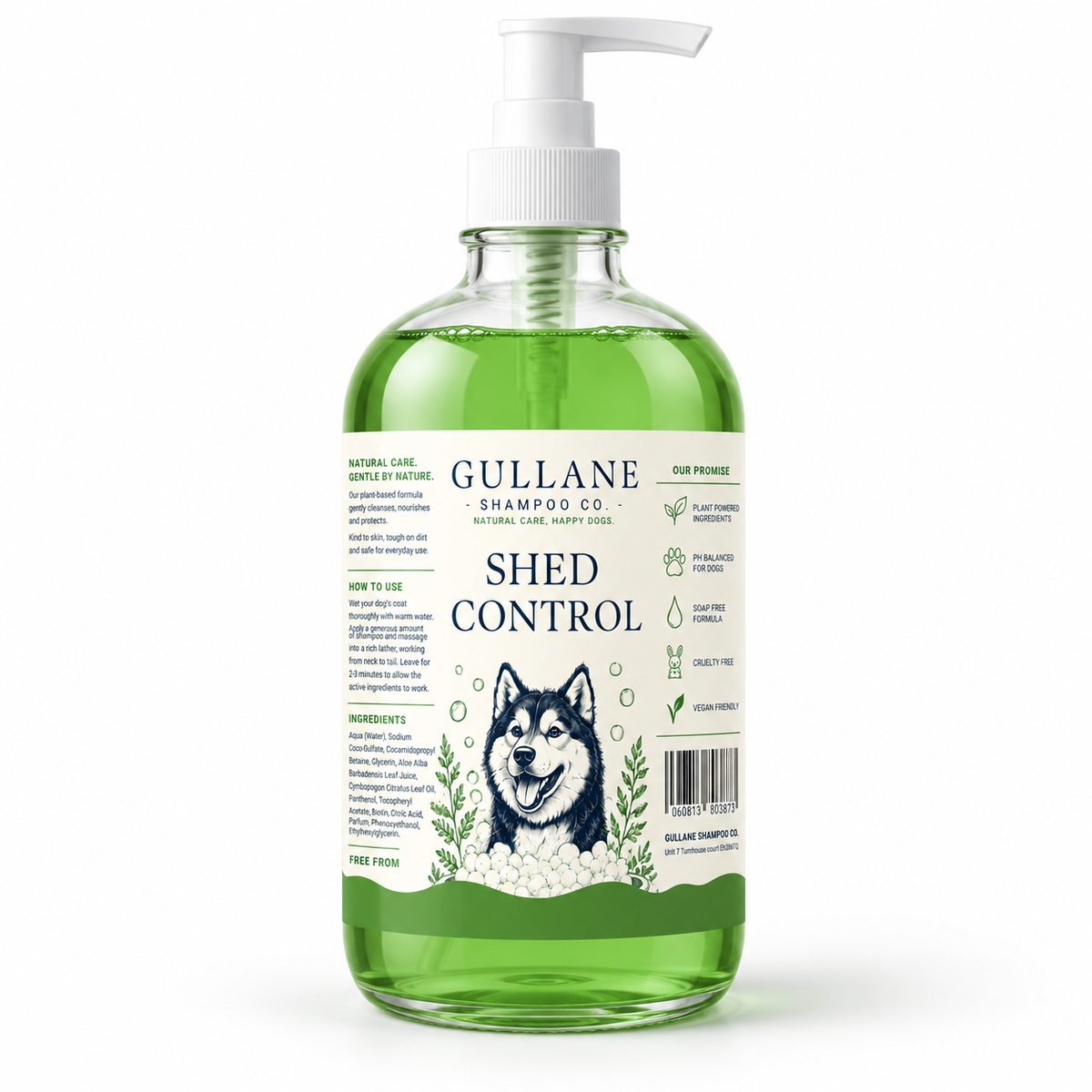 Gullane Shampoo Co. - Shed Control