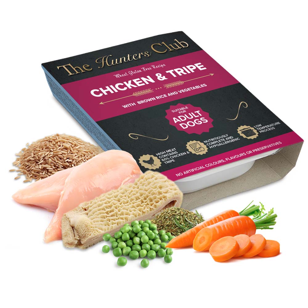 The Hunters Club Trays With Brown Rice and Vegetables 395g