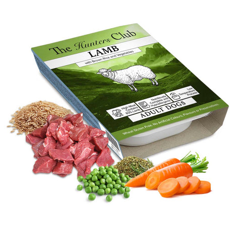 The Hunters Club Wet Dog Food - Grain Free Trays 395g