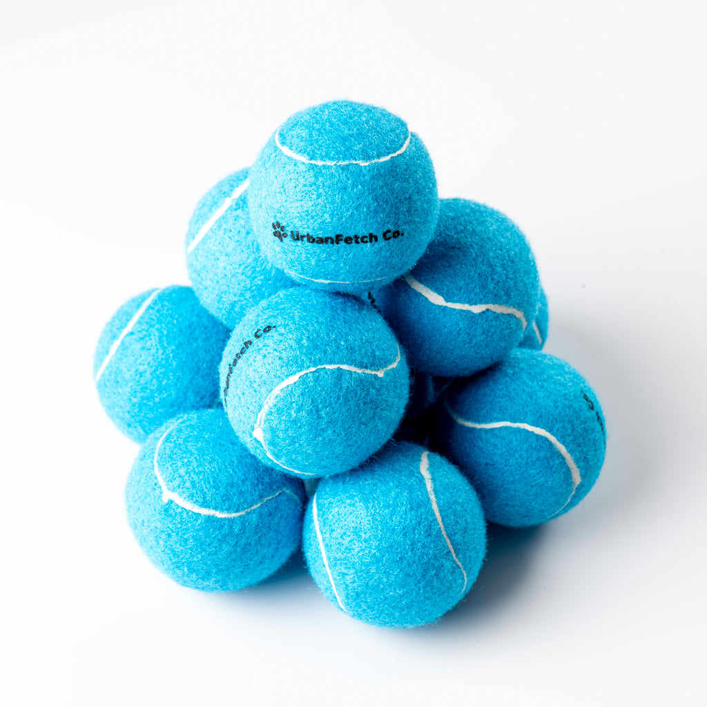 Coloured tennis balls for dogs deals