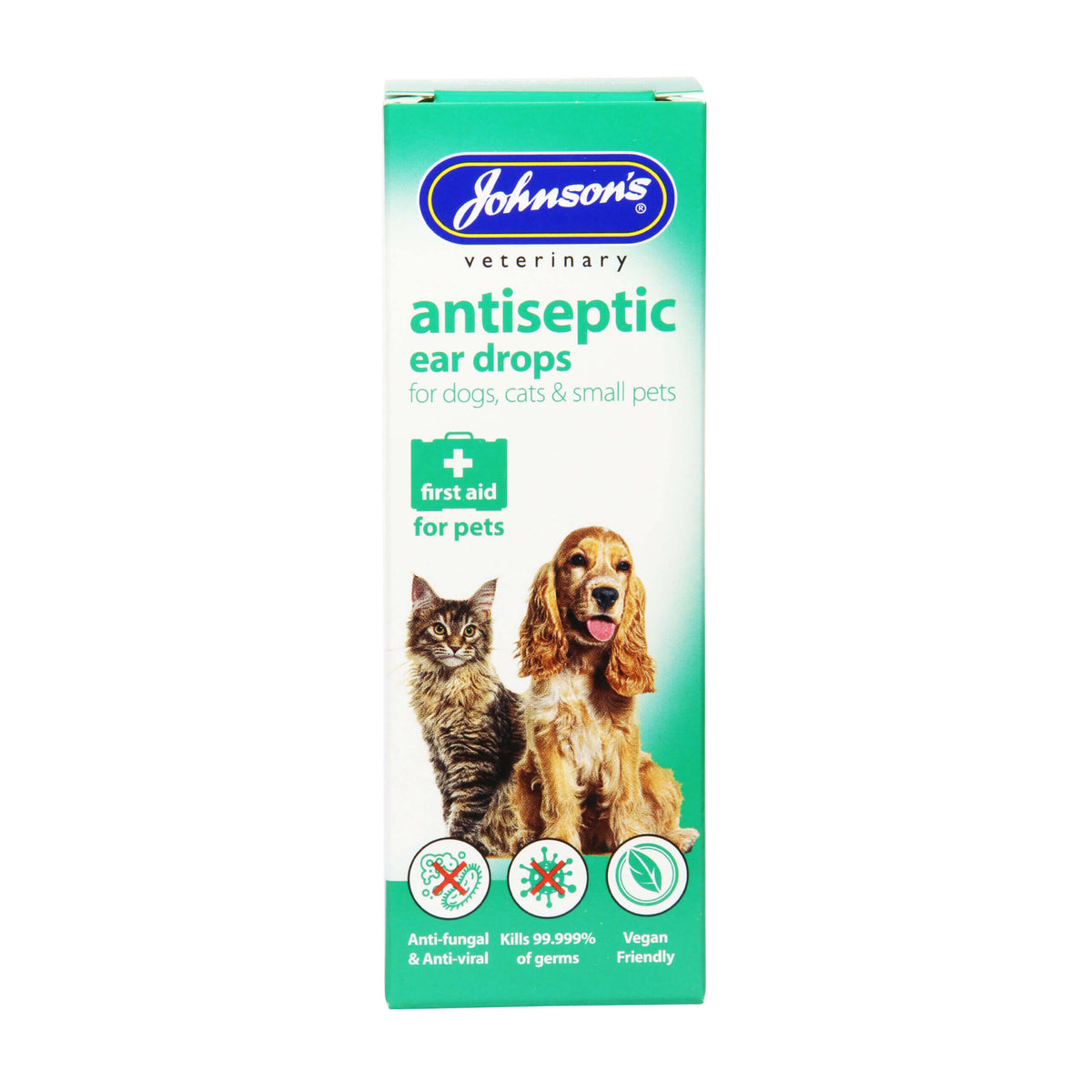 Johnson's - Antiseptic Ear Drops – Dofos Pet Centre
