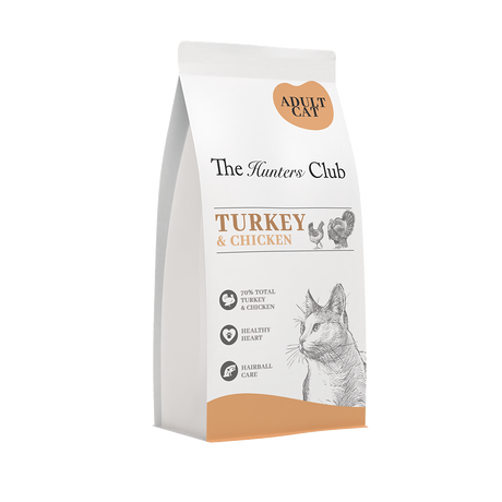 The Hunters Club Connoisseur Cat - Adult - Cat Turkey & Chicken