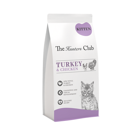 The Hunters Club Connoisseur Cat - Kitten - Turkey & Chicken