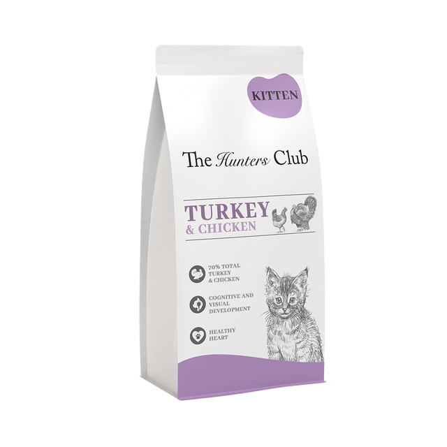The Hunters Club Connoisseur Cat - Kitten - Turkey & Chicken