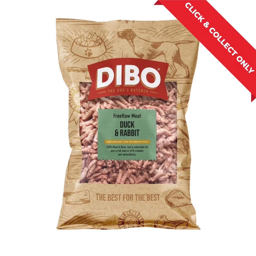 Dibo/Totally Natural Raw Dog Food - Duck and Rabbit
