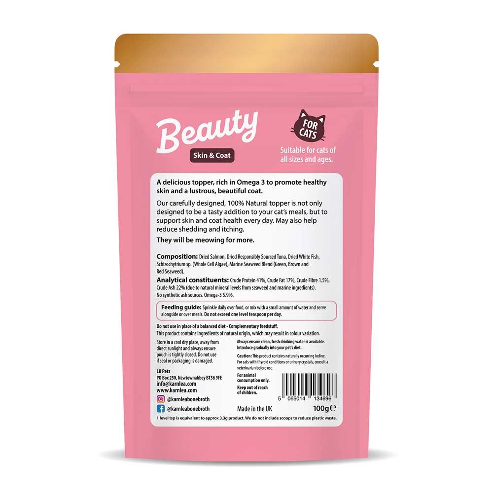 Karnlea Beauty – Skin & Coat Cat Supplement