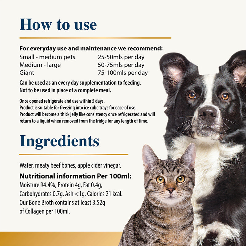 Karnlea - Beef Bone Broth For Dogs & Cats