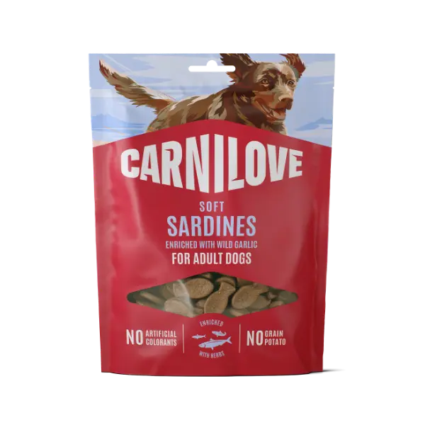 Carnilove Sardines with Wild Garlic Soft Treat 200g