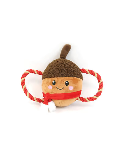 Christmas Chestnut Tug of War Rope Toy