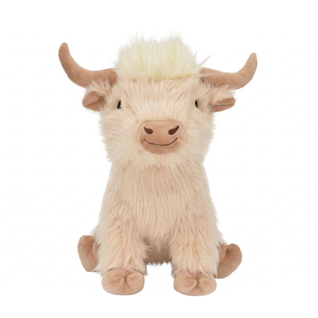 Happy Pet Highland Cow Dog Toy