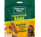 Natures Menu Superfood Bars Chicken with Coconut & Chia Seeds