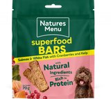 Natures Menu Superfood Bars Salmon & White Fish with Cranberries & Kelp