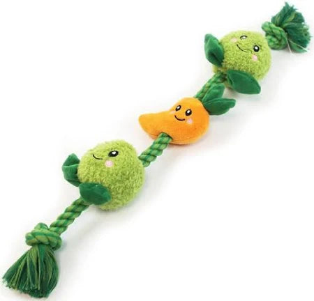 String of Veg Dog Toy