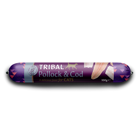 Tribal 70% Gourmet Sausage Wet Cat Food 100g