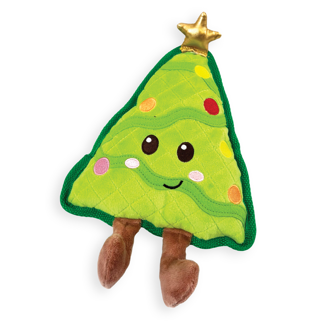 Happy Pet Cooper Christmas Tree Tough Dog Toy