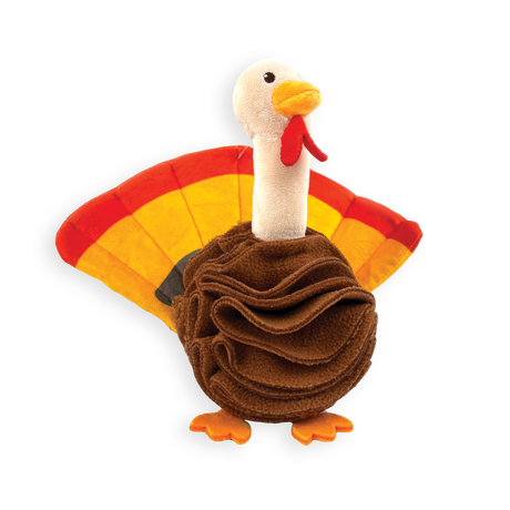 Happy Pet Tommy Turkey Snuffle Ball Treat Release Toy
