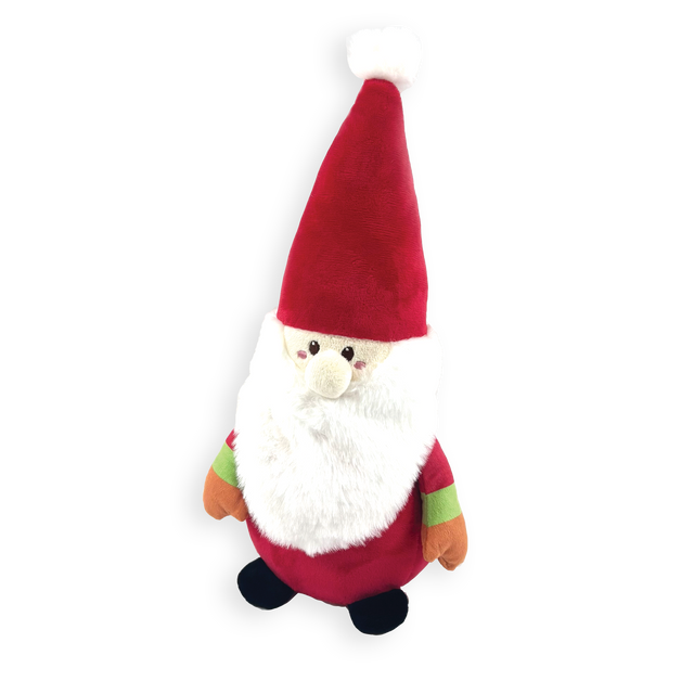 Happy Pet Santa Paws Squeaker Body Dog Toy