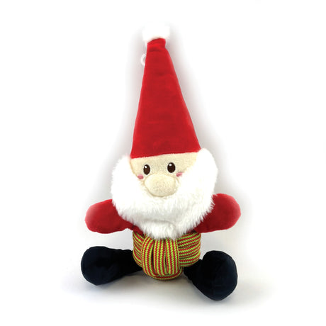Happy Pet Santa Paws Knottie Ball Dog Toy