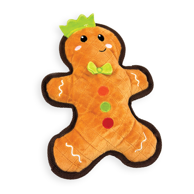 Happy Pet Gingerbread Tough Dog Toy