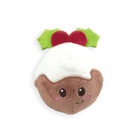 Happy Pet Christmas Pud Tennis Ball Dog Toy