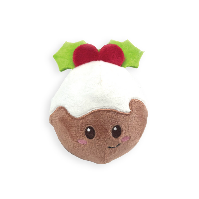 Happy Pet Christmas Pud Tennis Ball Dog Toy