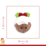 Happy Pet Christmas Pud Tennis Ball Dog Toy