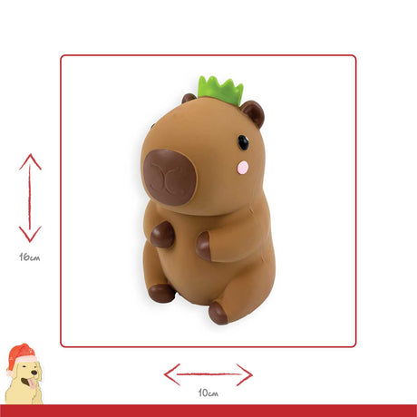 Happy Pet Corby Capybara Latex Dog Toy