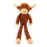 Happy Pet Herby Highland Cow Plush Dog Toy - Jumbo