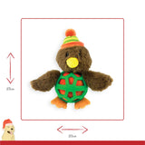 Happy Pet Rolo Robin TPR Body Dog Toy