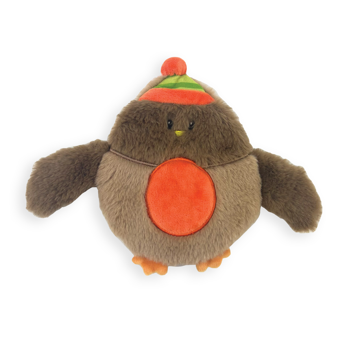 Happy Pet Rolo Robin Unstuffed Crinkle Dog Toy