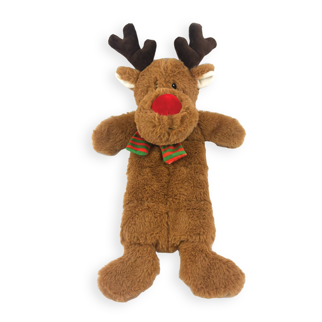 Happy Pet Ralph Reindeer Multi Squeaker Dog Toy