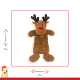 Happy Pet Ralph Reindeer Multi Squeaker Dog Toy