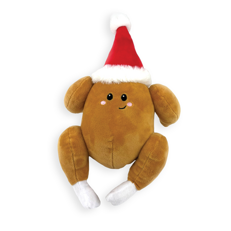 Happy Pet Roast Turkey Plush Dog Toy