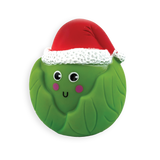Happy Pet Brussel Sprout Vinyl Squeaky Dog Toy