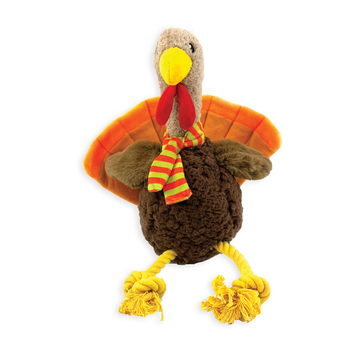 Happy Pet Tommy Turkey Plush Dog Toy - Regular