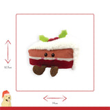 Happy Pet Red Velvet Plush Dog Toy