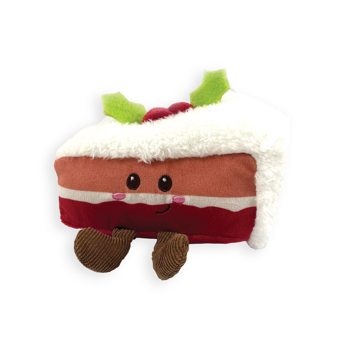 Happy Pet Red Velvet Plush Dog Toy