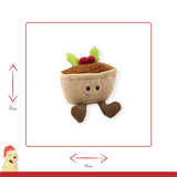 Happy Pet Mince Pie Plush Dog Toy