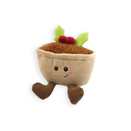 Happy Pet Mince Pie Plush Dog Toy