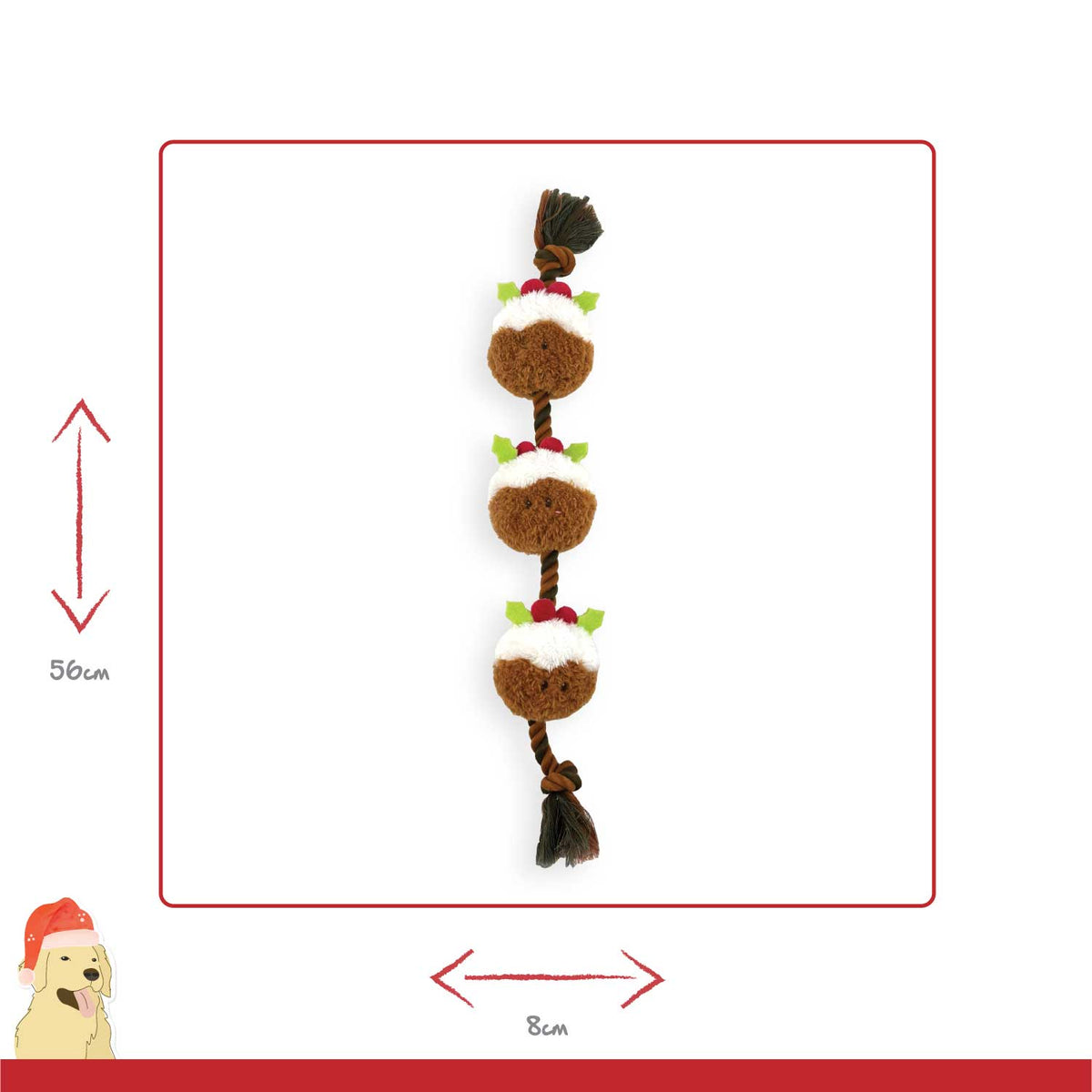 Happy Pet String of Puds Rope Dog Toy