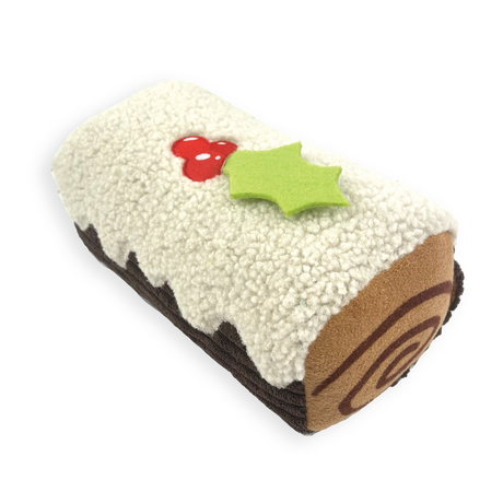 Happy Pet Yule Log Treat Release Dog Toy