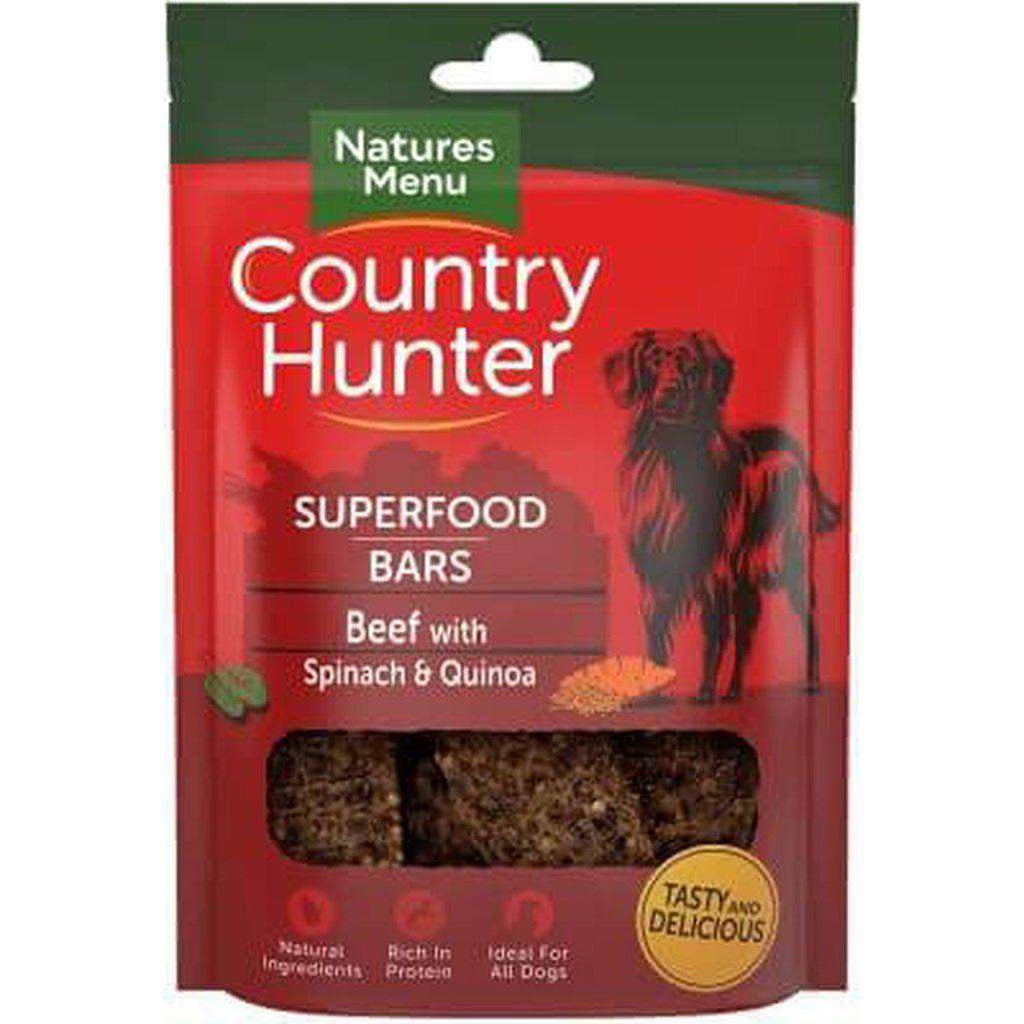 Natures Menu Superfood Bars Beef with Spinach & Quinoa-Dog Treat-Natures Menu-Dofos Pet Centre
