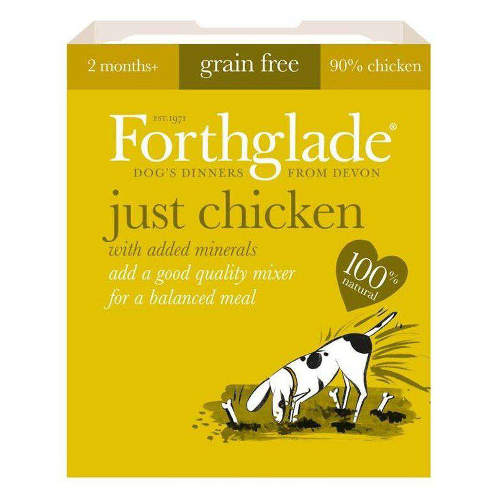 Forthglade Just 90% Chicken, Lamb & Beef Grain Free Multi Pack 12x395g-Dog Wet Food-Forthglade-Dofos Pet Centre
