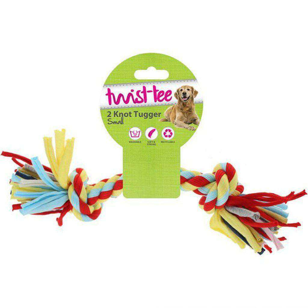 Twist-Tee Knot Tugger Dog Toy-Dog Toys-happy pet-S-Dofos Pet Centre