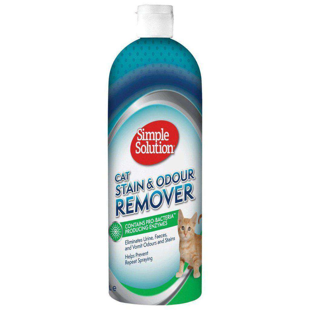 Simple Solution Cat Stain & Odour Remover - Various Sizes Available-Cat Accessories-Simple solutions-1L (flip top lid)-Dofos Pet Centre