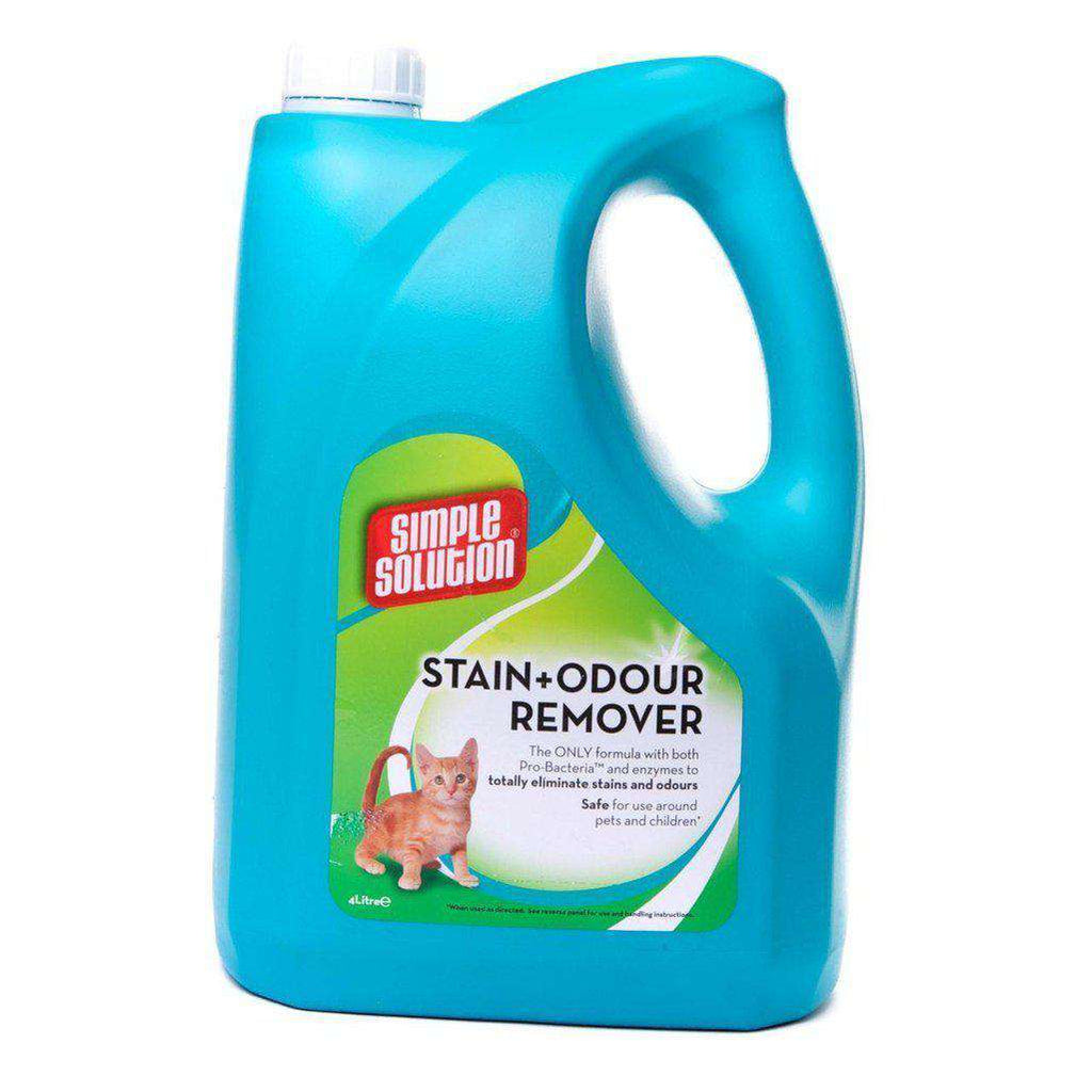 Simple Solution Cat Stain & Odour Remover - Various Sizes Available-Cat Accessories-Simple solutions-4L (screw top lid)-Dofos Pet Centre
