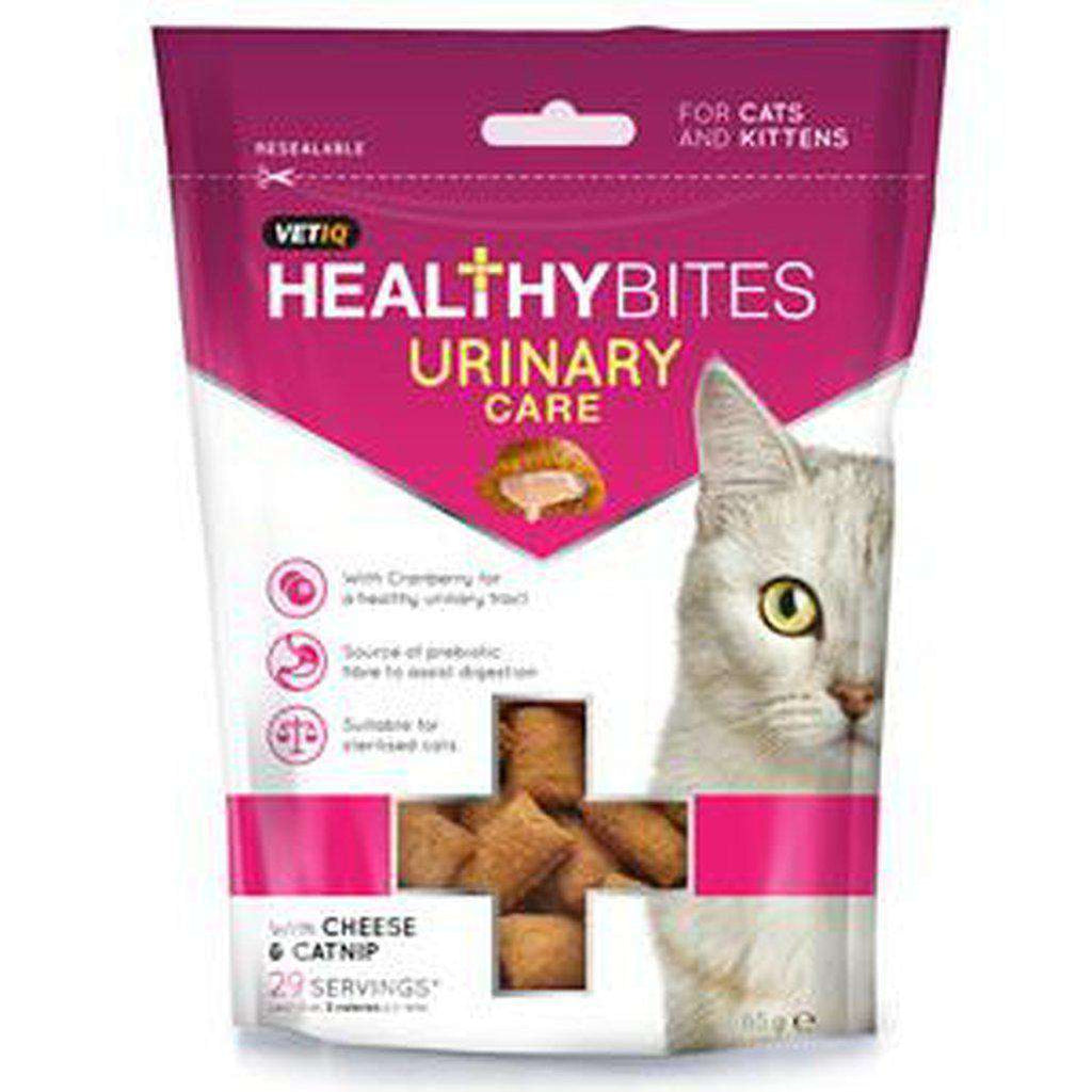 VetIQ Healthy Bites Urinary Care Cat Treats 65g-Cat Treats-Vet iq-Dofos Pet Centre