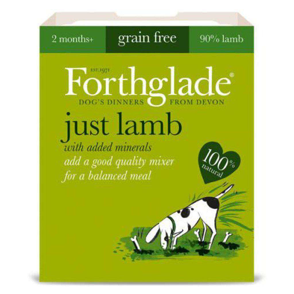 Forthglade Just Lamb Wet Dog Food 395g-Dog Wet Food-Forthglade-Dofos Pet Centre